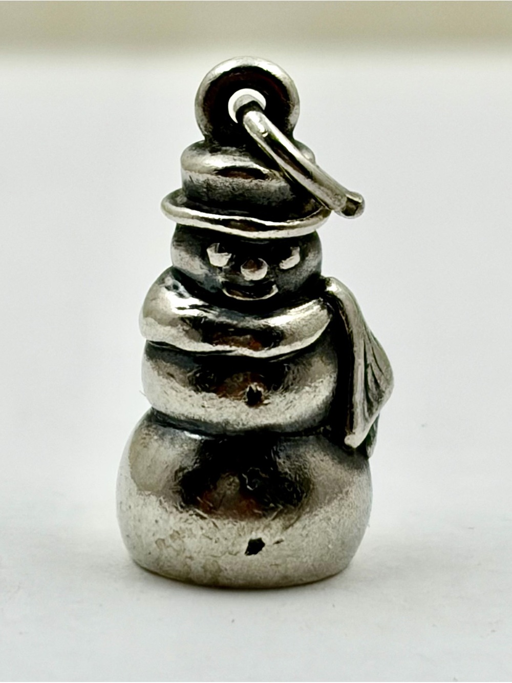 James Avery RETIRED Sterling SNOWMAN Charm
